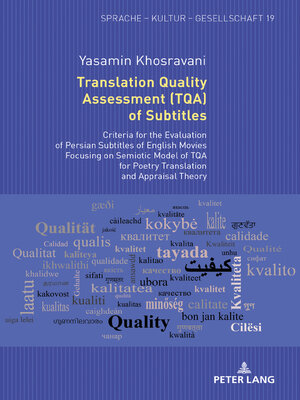 cover image of Translation Quality Assessment (TQA) of Subtitles